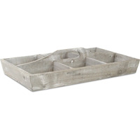 Loomstead 6 Slot Tapered Woody Caddy - Gray