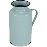 Zella Lacquered Style Blue Jug Dcor