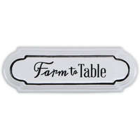 Alaric Horizontal Farm To Table Wall Sign