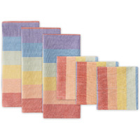 RAINBOW HEAVYWEIGHT DISHTOWEL & DISHCLOTH SET/6