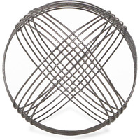 Morro SIlver Metal Orb - 8.25"