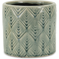 Arzati Viridescent Green Pottery - Medium