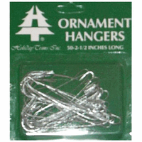 Holiday Trim 3925000 50 Count Gaint Ornament Hook - Silver