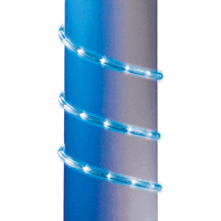 Noma Inliten 55042-88 HW 9 ft. Blue LED Rope Light Set