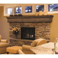 Pearl Mantels 420-72 The Savannah 72 in. Shelf or Mantel Shelf- Unfinished