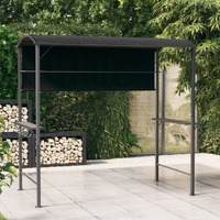 vidaXL Gazebo with Roof 86.6x43.3x78.7 Anthracite