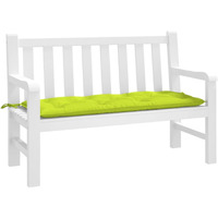 vidaXL Garden Bench Cushion Bright Green 47.2x19.7x2.8 Oxford Fabric