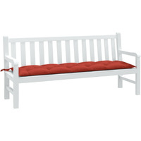 vidaXL Garden Bench Cushion Melange Red 70.9x19.7x2.8 Fabric