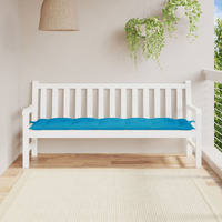 vidaXL Garden Bench Cushion Light Blue 70.9x19.7x2.8 Oxford Fabric