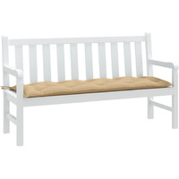 vidaXL Garden Bench Cushion Melange Beige 59.1x19.7x2.8 Fabric