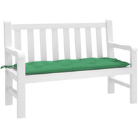 vidaXL Garden Bench Cushion Green 47.2x19.7x2.8 Oxford Fabric