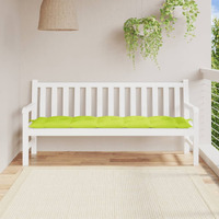 vidaXL Garden Bench Cushion Bright Green 70.9x19.7x2.8 Oxford Fabric