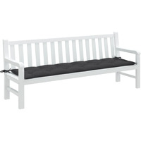 vidaXL Garden Bench Cushion Melange Anthracite 78.7x19.7x2.8 Fabric
