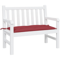 vidaXL Garden Bench Cushion Wine Red 39.4x19.7x2.8 Oxford Fabric