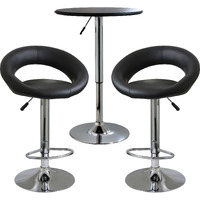 AmeriHome BSSET30 Classic Relaxed Bistro Set - 3 Piece