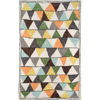 Novogratz Bungalow BUN-1 Multi Tri 9' X 12'