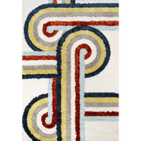 Novogratz Retro RET-5 Multi Turnstyle 7'6" X 9'6"