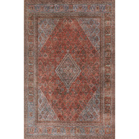 Momeni Afshar Polyester Area Rug, Copper, 10' X 14'