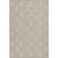 Momeni Vines Collection Indoor and Outdoor Beige Area Rug, 7'10" x 10'10" Sized Mat for Living Room, Bedroom, Hallways, and Home Office
