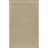 Momeni Willow Collection Indoor and Outdoor Beige Area Rug, 5'0" x 8'0" Sized Mat for Living Room, Bedroom, Hallways, and Home Office