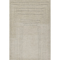 Momeni Rugs Wren 1 Area Rug, 7'10" X 10' Ivory Carpet for Living Room, Bedroom, Hallways, Bathroom, and Home Office