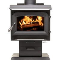 1,200 Sq. Ft. Pedestal Wood Stove - 2020 EPA Certified