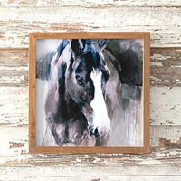 Farm Horse Wall Art