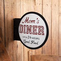 Moms Diner Metal Wall Sign