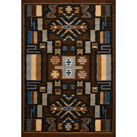 United Weavers 940 38550 912 7 ft. 10 in. x 10 ft. 6 in. Manhattan Pelham Oversize Rug  Brown