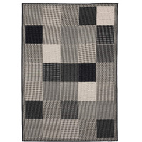 United Weavers of America 3900 10770 69 5 ft. 3 in. x 7 ft. 6 in. Augusta Grand Anse Black Rectangle Area Rug