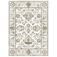 3562-0023-BONE Colosseo Area Rug  Bone - 2 ft. 2 in. x 7 ft. 7 in.