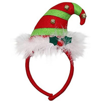 Dyno 9070229 Elf Hat Headband, Multi Color