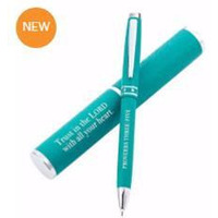 Christian Art Gifts 166127 Trust in the Lord Pen with Case  Blue
