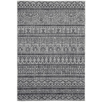 United Weavers of America 3900 10170 69 5 ft. 3 in. x 7 ft. 6 in. Augusta Diani Black Rectangle Area Rug