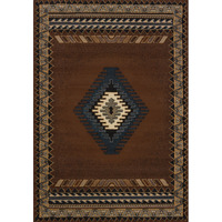 1 ft. 10 in. x 3 ft. Manhattan Tucson Accent Rug  Brown