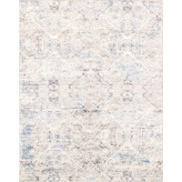 4 x 6 ft. Efes Design Power Loom Area Rug  Light Grey