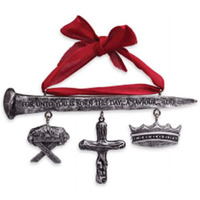 Ornament-Nail - Jesus Savior-Lord - King