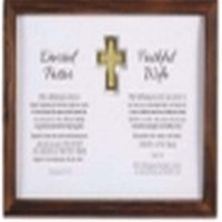 Heartfelt  Pastor & Wife Framed Plaque - 15 x 11 in.