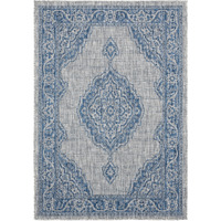 Augusta Sant Andrea Blue Rectangle Area Rug - Blue - 5 ft. 3 in. x 7 ft. 6 in.