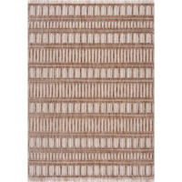 Chelsea Yeager Rectangle Area Rug - Brown - 5 ft. 3 in. x 7 ft. 2 in.