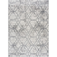 1 ft. 11 in. x 3 ft. Reserve Broadway Rectangle Accent Rug, Gray