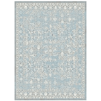 3564-0031-GREY Colosseo Area Rug- Grey - 5 ft. 3 in. x 7 ft. 3 in.