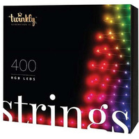 105 ft. Twinkly LED Micro 5 mm 400 Bulb String Christmas Light, Multi Color