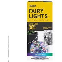 30 ft. LED Fairy String Lights, Multi Color - 100 lights