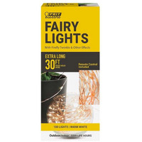 30 ft. LED Fairy String Lights, Warm White - 100 lights