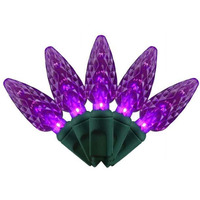 Platinum LED String Lights, Purple - 100 Count