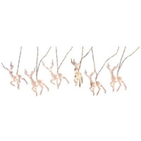 LED String Christmas Lights, Warm White - 10 Count