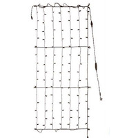 6 ft. Platinum LED Mini Net Christmas Lights, Pure White - 100 Count