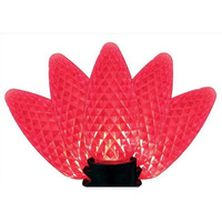 25 ft. Platinum LED C9 String Christmas Lights, Red - 25 Count