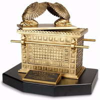 Ark of the Covenant Large Sculpture - 14 x 12 x 10.5 in.